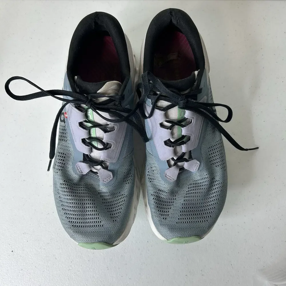 On Cloud Cloudstratus 3 Womens 8.5 Wash Nimbus Blue Athletic Running Shoes - Picture 4 of 10